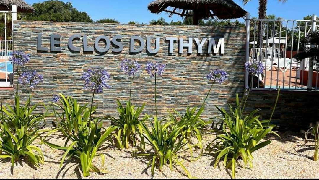 Camping Le Clos Du Thym - Argeles-Sur-Mer Argelès-sur-Mer Exterior foto